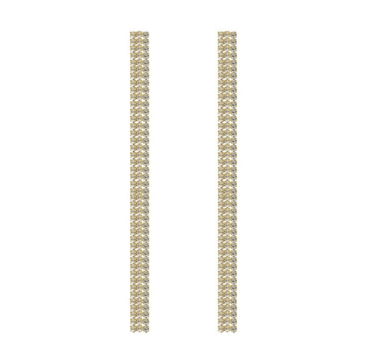 Ice Fall Earring Gold