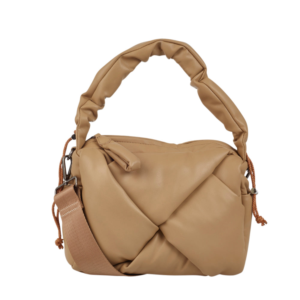 Handbag - Pillow Padded Beige