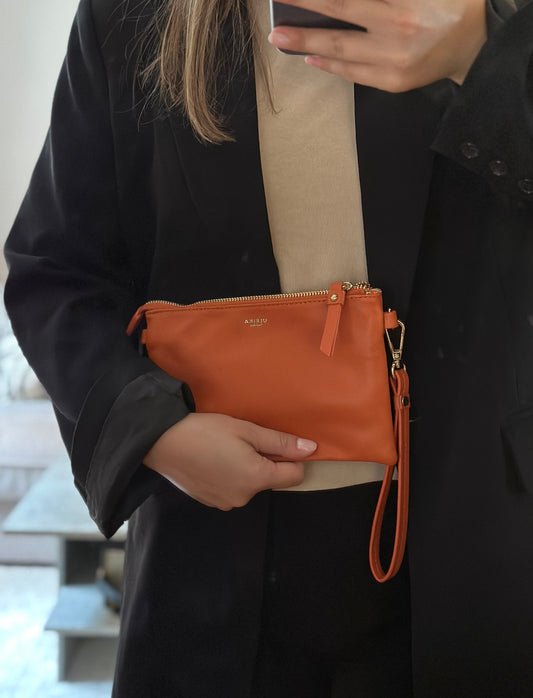 Raw Clutch Orange