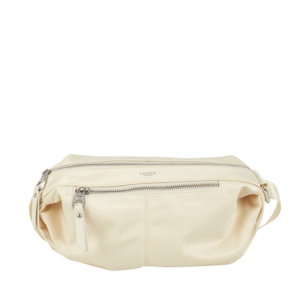 Satin Bum Bag - Beige